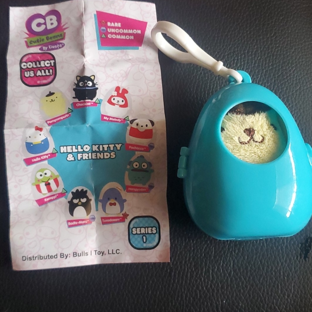 POMPOMPURIN | Cutie Beans Sanrio Mystery Keychain